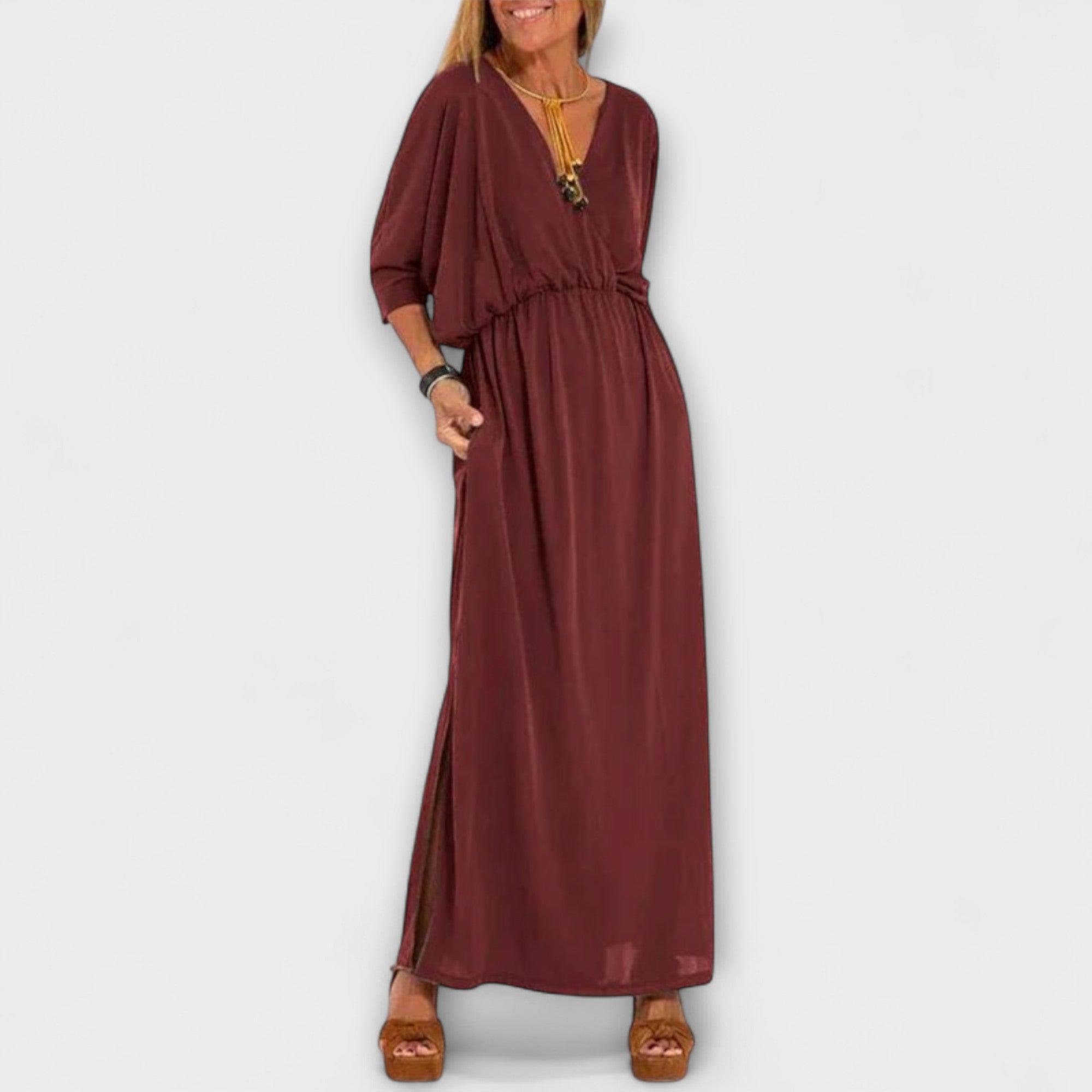 Lani - Vintage Maxi Oblačilo
