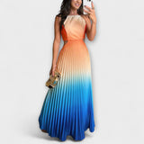 Haven - Stilska Maxi Oblačila brez Rokavov s Tie-Dye