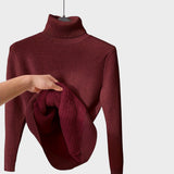Kaja - Mehki Pulover s Turtleneck Ovratnikom