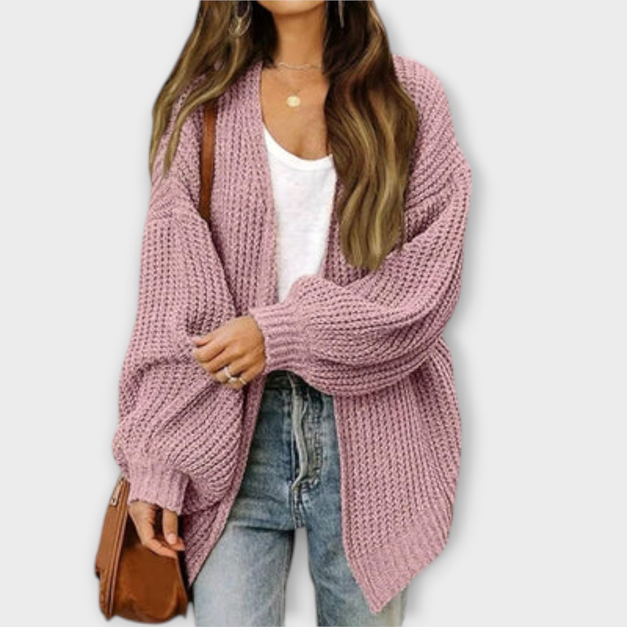 Leppa - Ležeren pleten cardigan