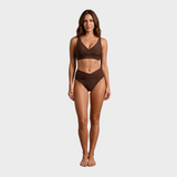 Eva – Eleganten Bikini z Visokim Pasom