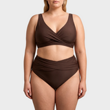 Eva – Eleganten Bikini z Visokim Pasom