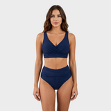 Eva – Eleganten Bikini z Visokim Pasom