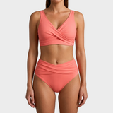 Eva – Eleganten Bikini z Visokim Pasom