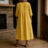 Sara – Lanena Obleka