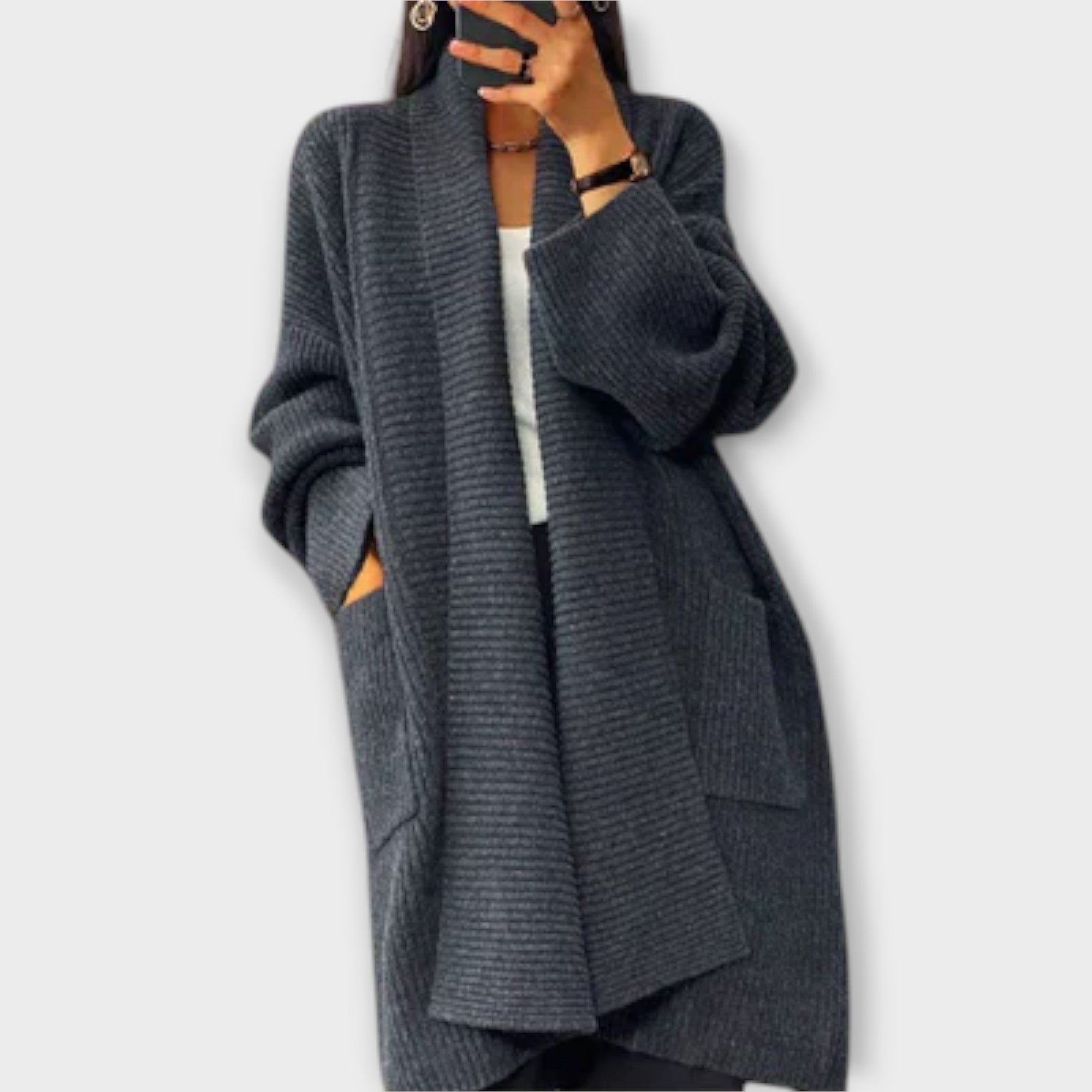 Euphemia - Dolg pleten cardigan