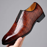 Noah™ - Stiilsed nahkased loafersi s kivimustriga