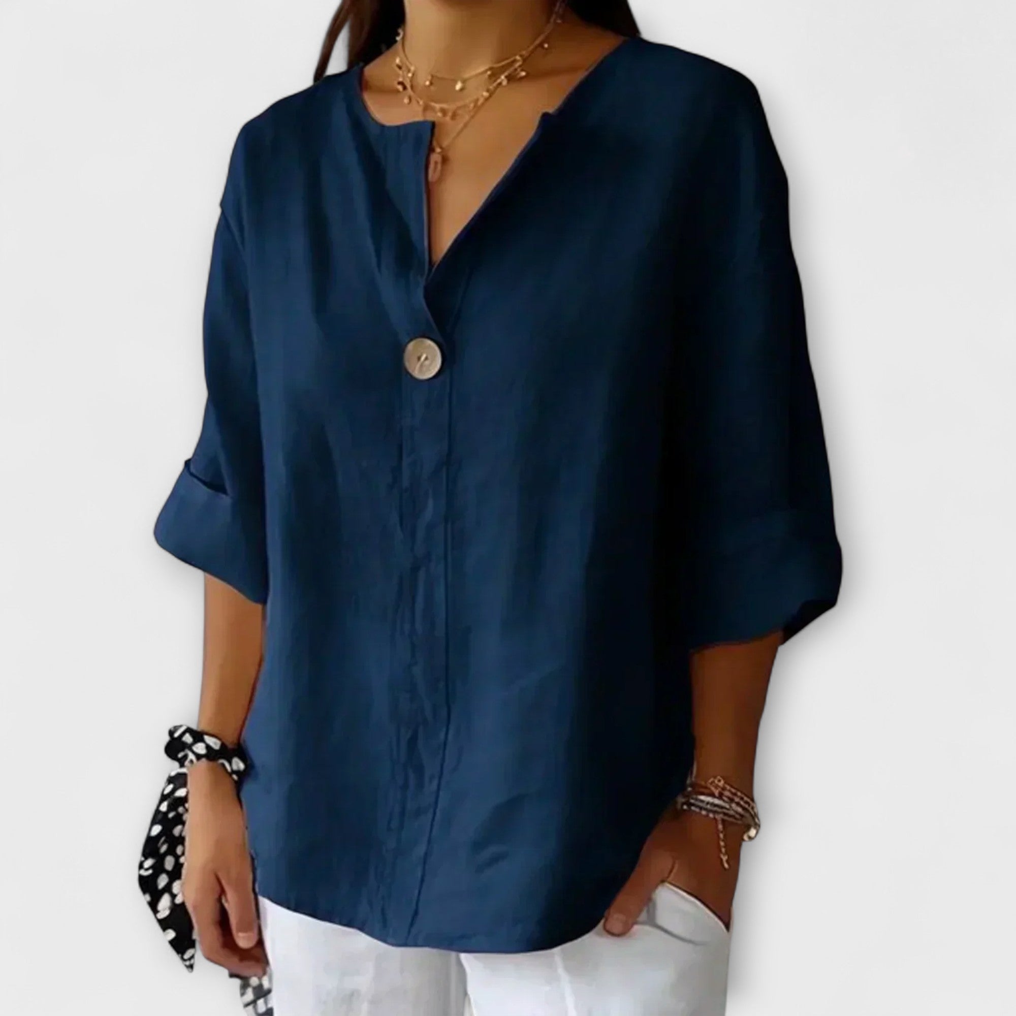 Nicole - Casual Platnena Bluzica