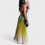 Haven - Stilska Maxi Oblačila brez Rokavov s Tie-Dye