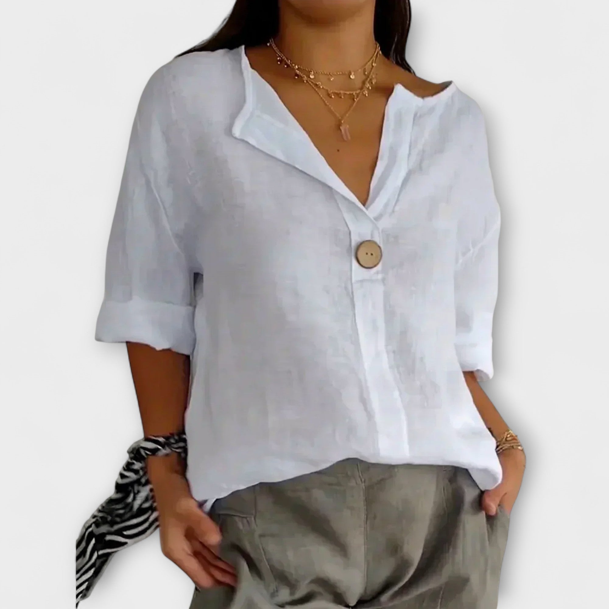 Nicole - Casual Platnena Bluzica