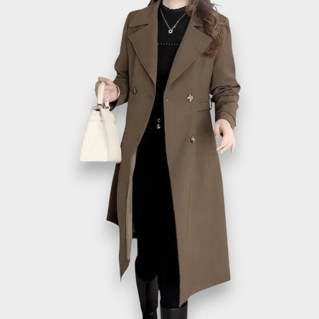 Barbara - Eleganten Trenč Plašč